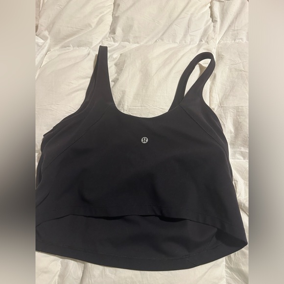 2 lululemon halter table tops with built in bra. - Picture 3 of 5